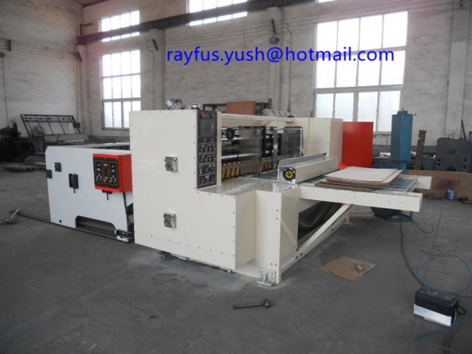 Auto Lead Edge Rotary Die Cutter / Rotary Die Cutting Machine For