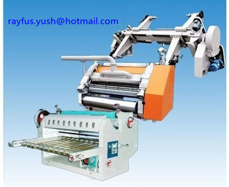 Computer Control Single Facer Corrugated Machine For 2 Ply Cardboard