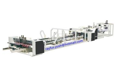 All In Line One Carton Box Stitching Machine / Auto Folder Gluer Machine