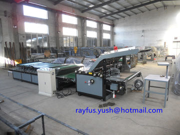 Semi Automatic Flute Laminator Machine / Sheet To Sheet Laminating Machine