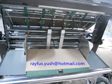 Semi Automatic Flute Laminator Machine / Sheet To Sheet Laminating Machine