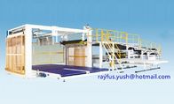 Double Layer Corrugated Cardboard Production Line / Basket Down Stacker Fit Duplex Cut Off