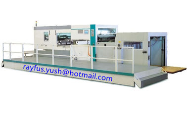 High Efficiency Precision Flatbed Die Cutter Paperboard Or Corrugated Support