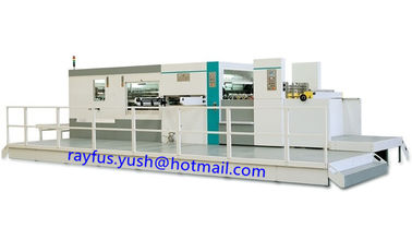 Automatic Lead Edge Flat Bed Die Punching Machine With Stripping Corrugated