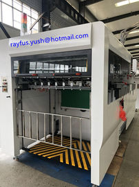 High Efficiency Precision Flatbed Die Cutter Paperboard Or Corrugated Support