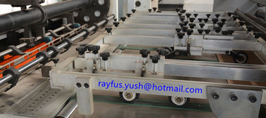 Automatic Lead Edge Flat Bed Die Punching Machine With Stripping Corrugated