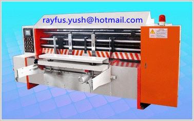 Auto Lead Edge Rotary Die Cutter / Rotary Die Cutting Machine For Corrugated