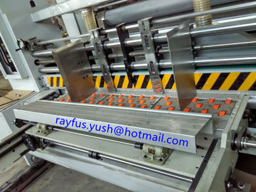 Auto Lead Edge Rotary Die Cutter / Rotary Die Cutting Machine For Corrugated