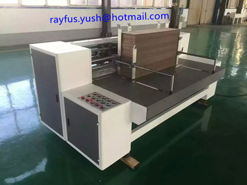 Small Inner Box Rotary Slotter / Slitting Corner Cutting Carton Box Making Machine