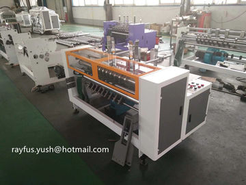 Small Inner Box Rotary Slotter / Slitting Corner Cutting Carton Box Making Machine