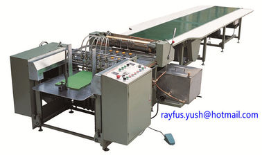 Paper Sheet Flute Laminator Machine Auto Suction Feeder Size Customized