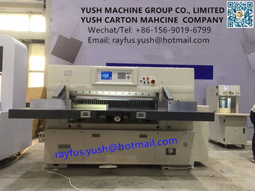 High Precision Paper Roll To Sheet Cutting Machine / Heavy Duty Guillotine Paper Cutter