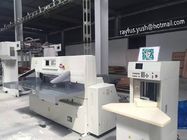 High Precision Paper Roll To Sheet Cutting Machine / Heavy Duty Guillotine Paper Cutter