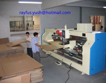 Two Piece Carton Box Stitching Machine Servo Control High Speed Double Staple