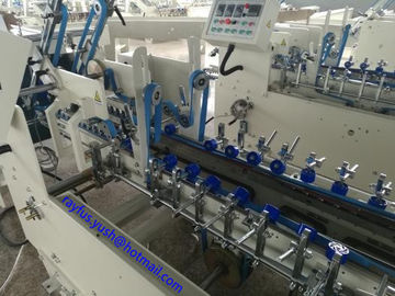 Pre 	Carton Folder Gluer Machine High Speed For Paperboard Or E F Flute Corrugated