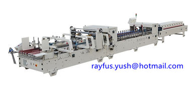 Bottom Lock Carton Folder Gluer Machine For Paperboard A C B E F Flute Corrugated