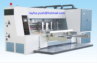 Corrugated Carton Flexo Printing Machine Stacking Lead Edge Feeding Economic Model