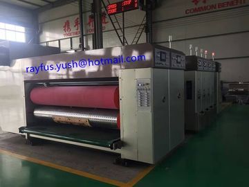 High Speed Flexo Printing Machine For Corrugated Carton Lead Edge Feeding