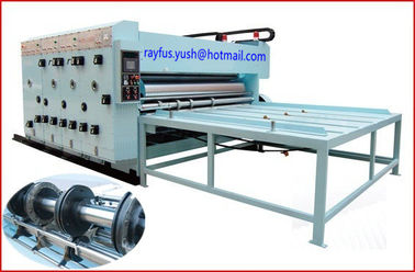 Automatic Feeding Flexo Corrugated Machine Chain Type 1 ~ 4 Color Printing