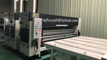 High Speed Flexo Printing Machine Semi Auto Chain Feeding Color Customized