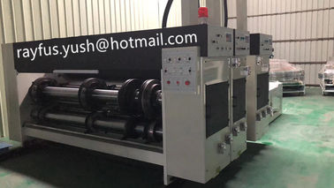 High Speed Flexo Printing Machine Semi Auto Chain Feeding Color Customized