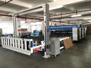 Flexo Printing Slotting Machine Die Cutting Stacking Carton Box Manufacturing