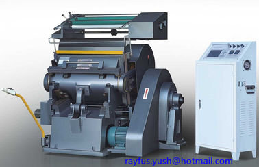 Platen Die Cutting And Creasing Machine Various Sheet Material Carton Box Making