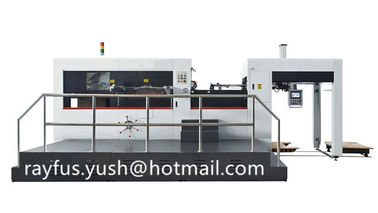 Automatic Carton Box Manufacturing Machine / Flat Bed Die Cutting Machine