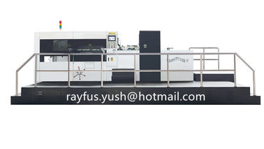 Automatic Carton Box Manufacturing Machine / Flat Bed Die Cutting Machine