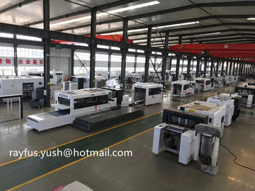 Automatic Carton Box Manufacturing Machine / Flat Bed Die Cutting Machine