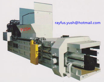 Automatic Horizontal Cardboard Baler For Waste Carton Box Corrugated Paper