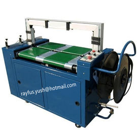 Inline Box Erector Machine / Manual Semi Automatic Box Strapping Machine