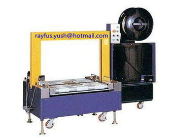 Inline Box Erector Machine / Manual Semi Automatic Box Strapping Machine