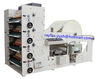 Automatic Reel Paper Flexo Printing Machine 1 ~ 5 Colors Printing Optional