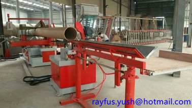 four heads Paper Pipe Making Machine PLC control Inverter adjust Speed