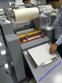 No Glue Film Flute Laminator Machine / Paper Sheet Lamination Machine Easy Operation