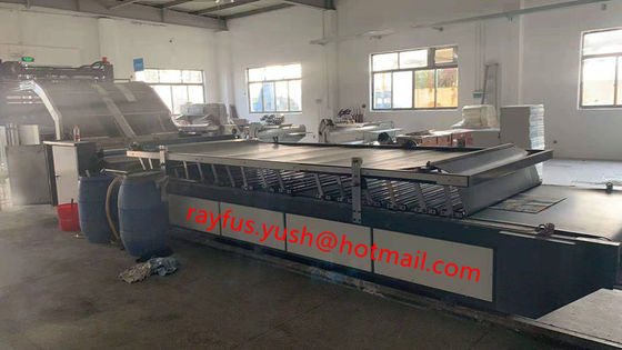 Second Hand 3 Layer Automatic Flute Laminator Machine