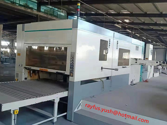 Cardboard 1-8mm Automatic Flatbed Die Cutter Used Corrugated Machinery