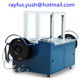 Automatic Double Channel Carton Box Packing Strapping Machine Easy Operation