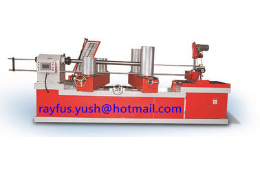 four heads Paper Pipe Making Machine PLC control Inverter adjust Speed